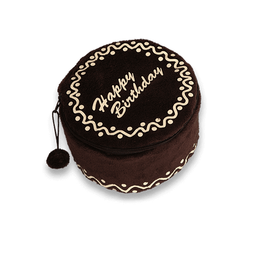 Tortapárna - Csokoládé színnel, angol felirattal