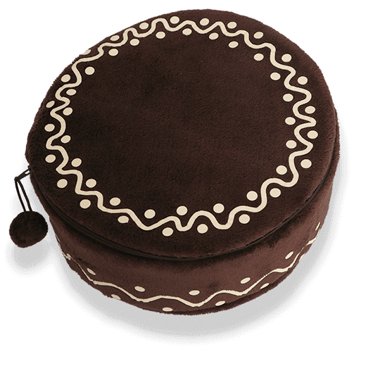 Tortapárna - Csokoládé színnel, felirat nélkül